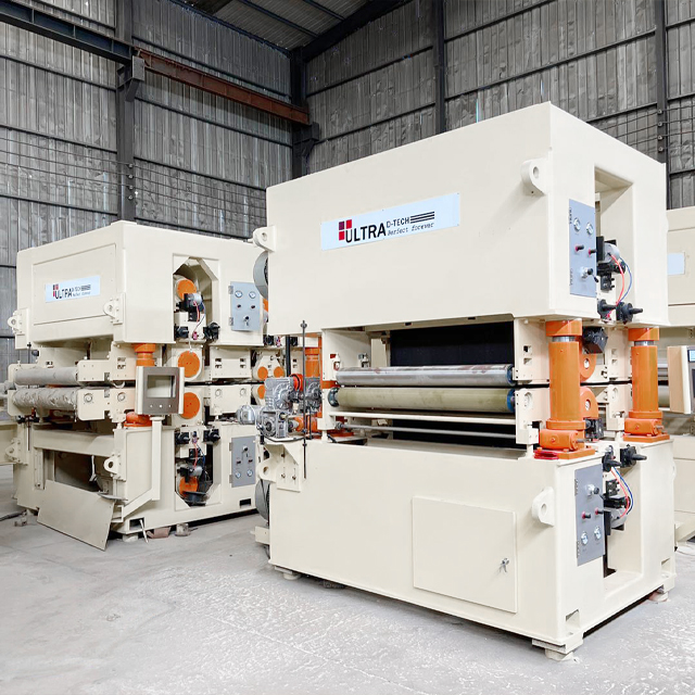 Plywood Machinery Plywood Automatic Heavyduty Two Sides Calibrated Sanding Machine 