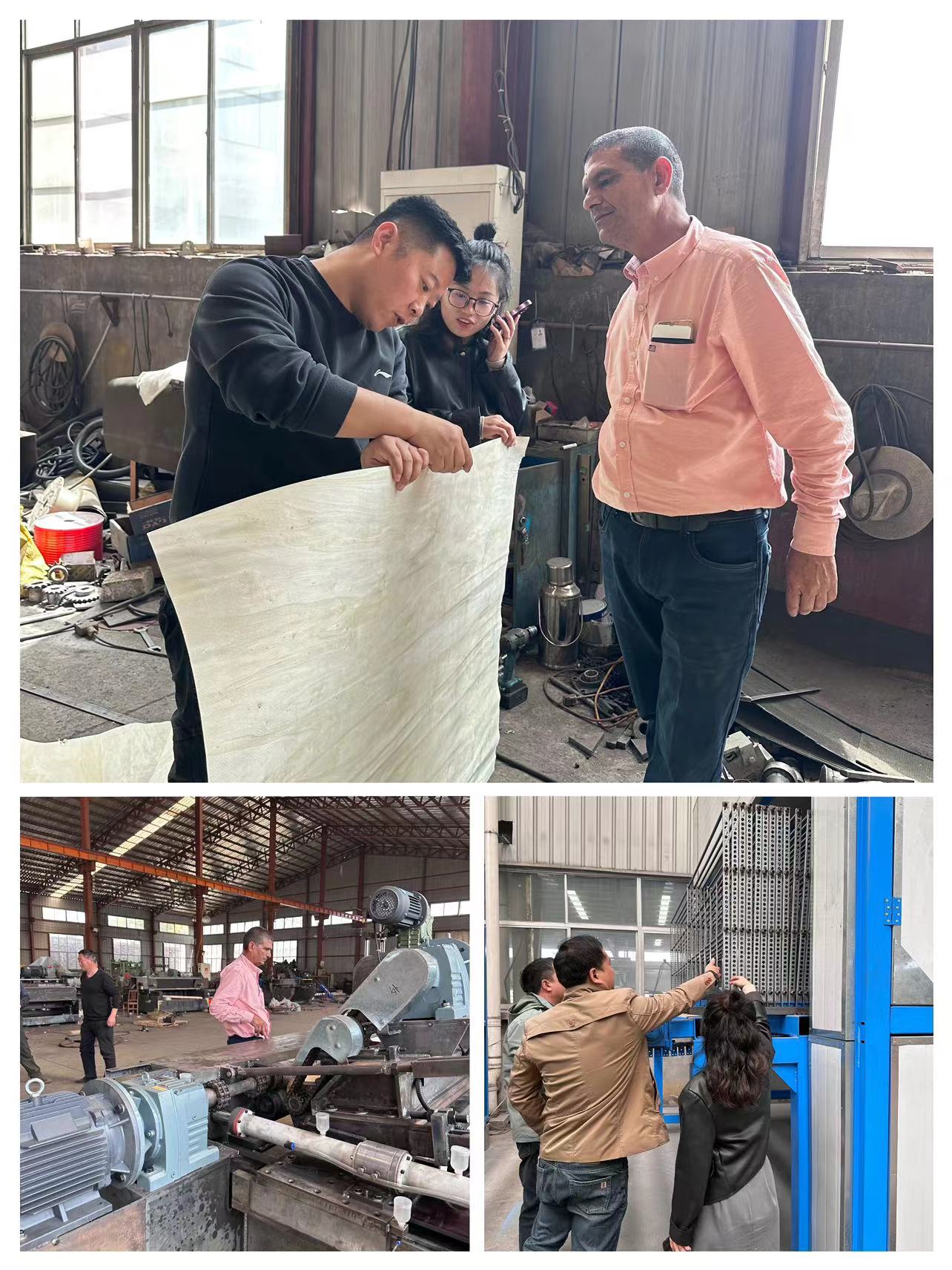 Warmly Welcome Customer Visiting Factory